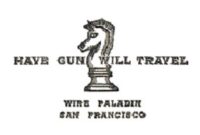Have Gun, Will Travel